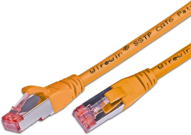 KAT6 Patchkabel, S/FTP, LSOH, Lifetime Warranty, orange