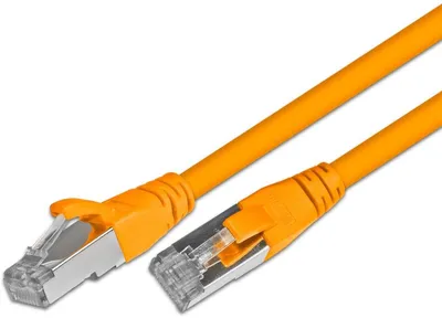 KAT5E Patchkabel, F/UTP, LSOH, Liftime Warranty, orange