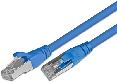 KAT5E Patchkabel, F/UTP, LSOH, Liftime Warranty, blau