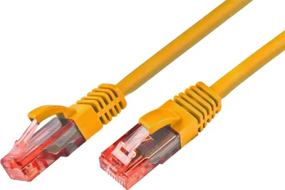 KAT6 Patchkabel, U/UTP, LSOH, Lifetime Warranty, orange