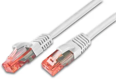KAT6 Patchkabel, U/UTP, LSOH, Lifetime Warranty, weiß