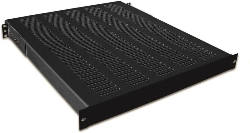 19'' 1HE Schwerlastfachboden bis 100kg, Festeinbau