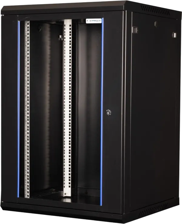 19" Wandschrank, einteilig, Pro 3rd Generation, 600x450mm, schwarz