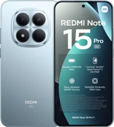 Xiaomi Redmi Note 15 Pro 256GB blau Telekom