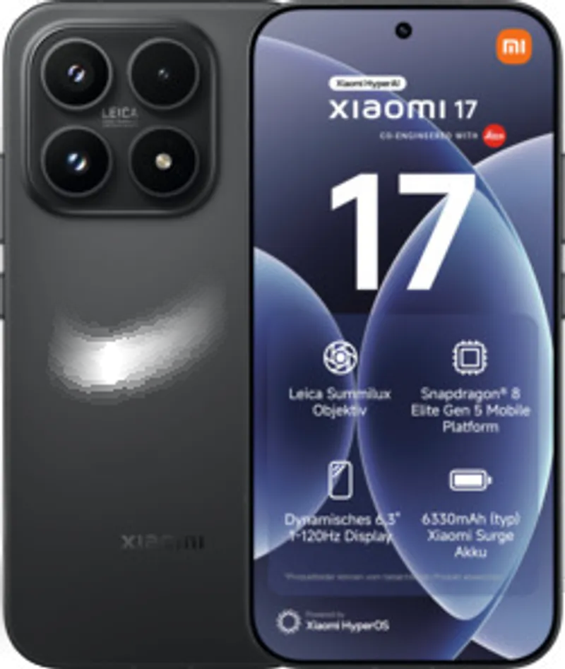 Xiaomi 17 512GB schwarz Telekom