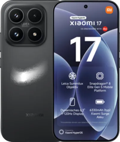 Xiaomi 17 512GB schwarz Telekom