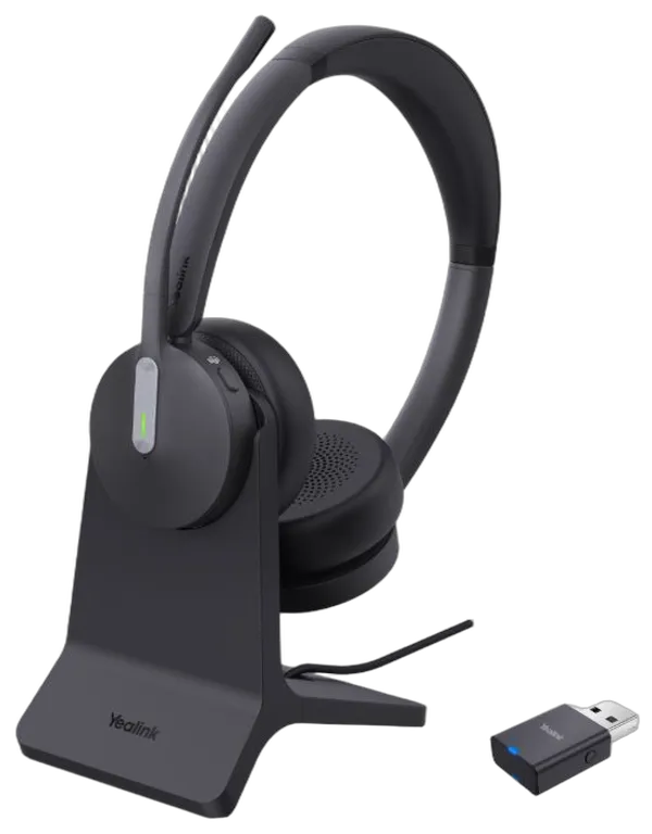 Yealink Dect Headset WH64 Hybrid Dual with Charging Stand Te