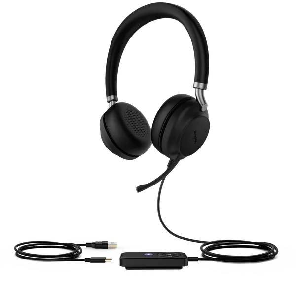 Yealink Bluetooth Headset - UH38 Dual UC -BAT USB-C
