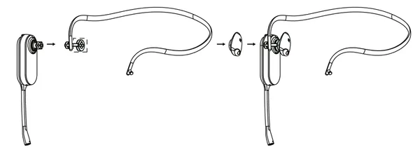 Yealink Nackenband WH63/WH67
