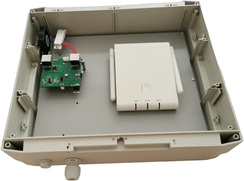 Yealink Outdoor Gehäuse für DECT Basis W80B - POE (IP68)