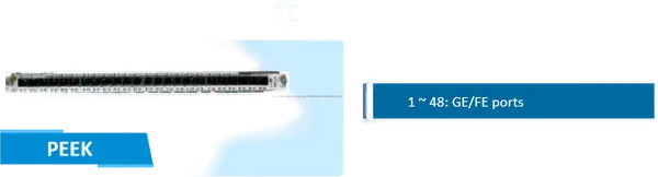 ZTE FTTH C600/C650 Zubehör Line Card mit 48 Ports SFP (P2P Linecard) 24x CSFP