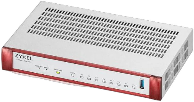 Zyxel USGFLEX 100H Entry Bundle 8x1GBit LAN/WAN Ports,1xUSB