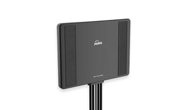 ANT-SLM-40G-S-B-6 40G Slim LTE/5G- und GPS-Antenne, Schwarz