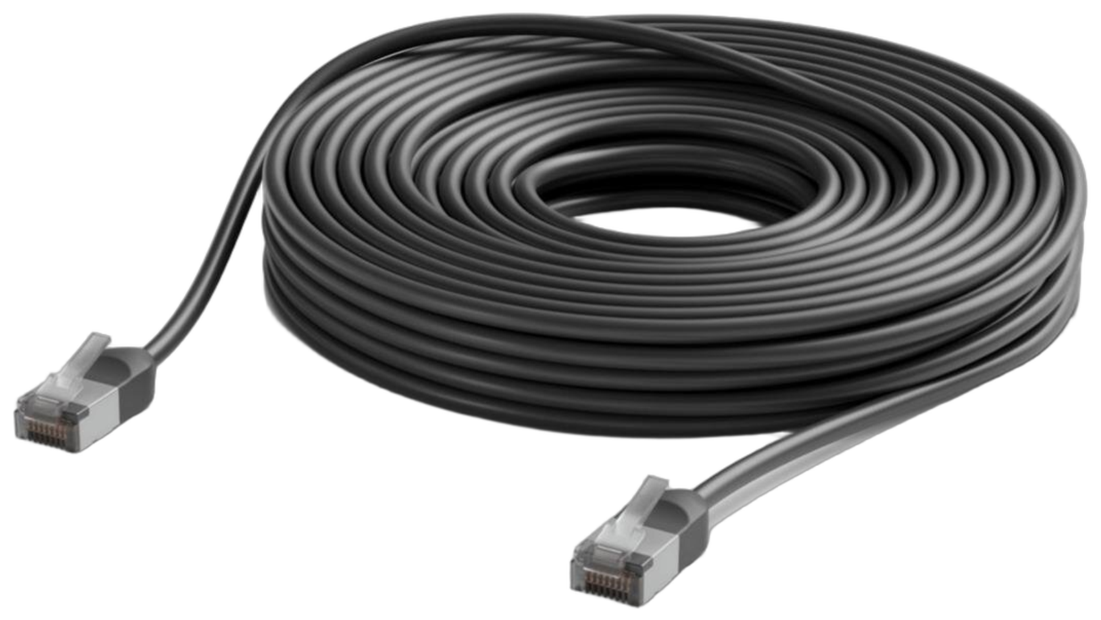 UniFi Premium Patch-Kabel Outdoor, geschirmt, optimiert für 10GbE, schwarz