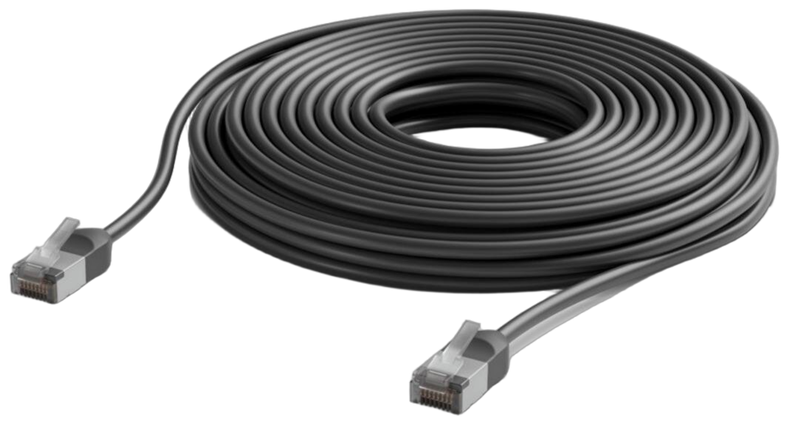 UniFi Premium Patch-Kabel Outdoor, geschirmt, optimiert für 10GbE, schwarz