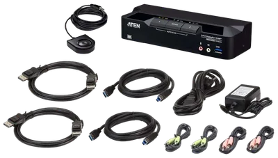 Aten CS1922A-AT-G 2-Port USB 3.0 8K DisplayPort KVMP. Sw Aten CS1922A-AT-G 2-Port USB 3.0 8K DisplayPort KVMP. Sw
