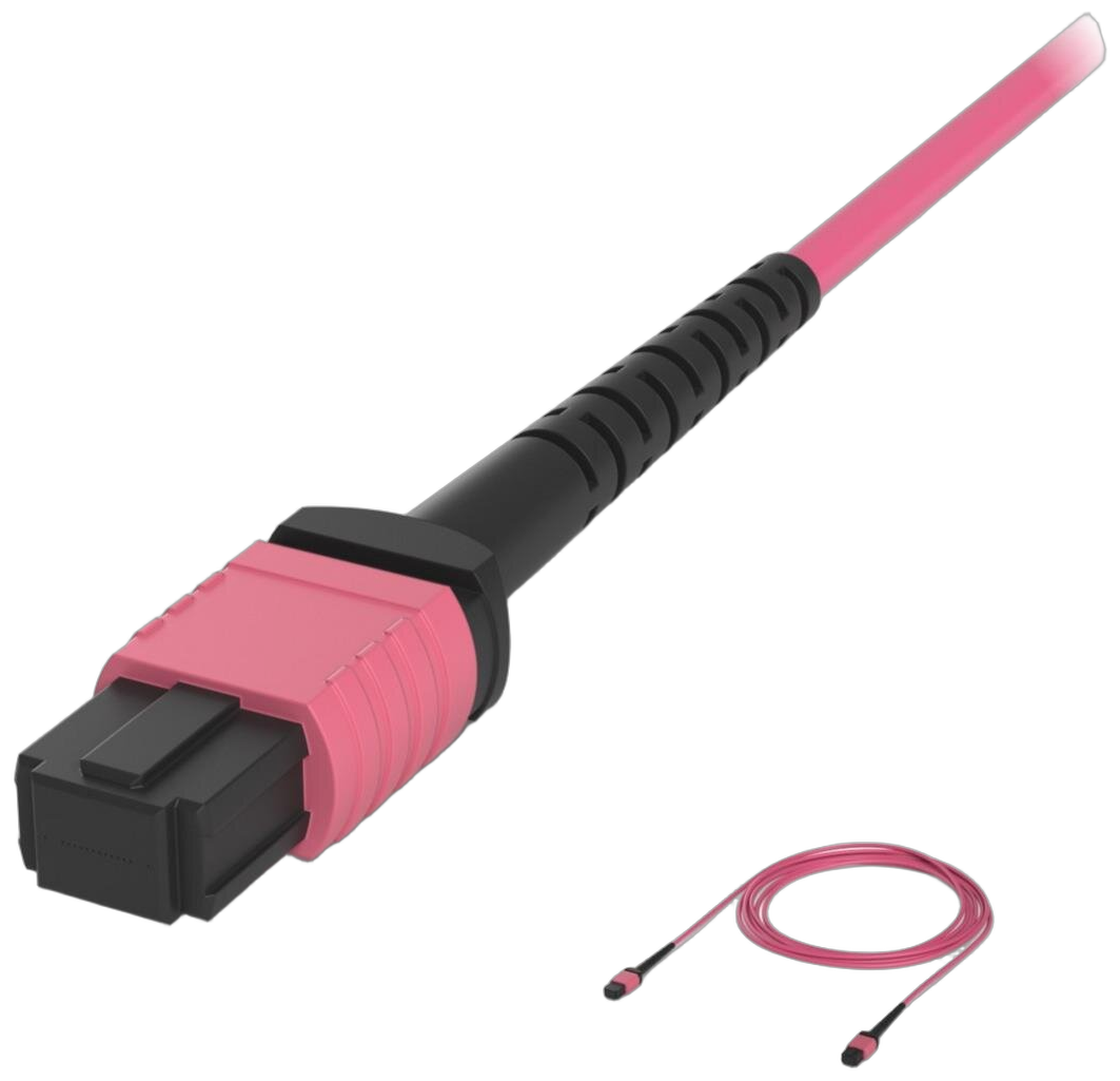 Ubiquiti UACC-OFC-MA-MPMP-3M-10 InfiniBand/fibre optic cable 118.1" (3 m) Rose