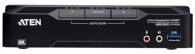 Aten CS1922A-AT-G 2-Port USB 3.0 8K DisplayPort KVMP. Sw Aten CS1922A-AT-G 2-Port USB 3.0 8K DisplayPort KVMP. Sw