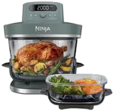 Ninja CRISPi PRO 7-in-1 XL GlassAirFryer – Ash Grey AS101EUGY
