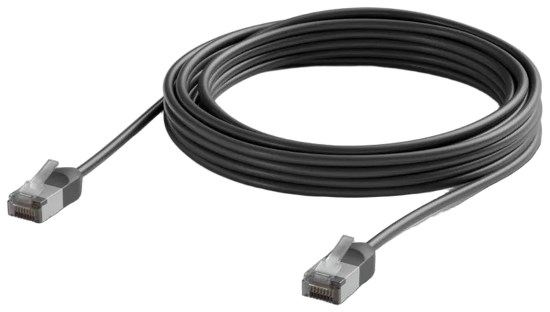 UniFi Premium Patch-Kabel Outdoor, geschirmt, optimiert für 10GbE, schwarz
